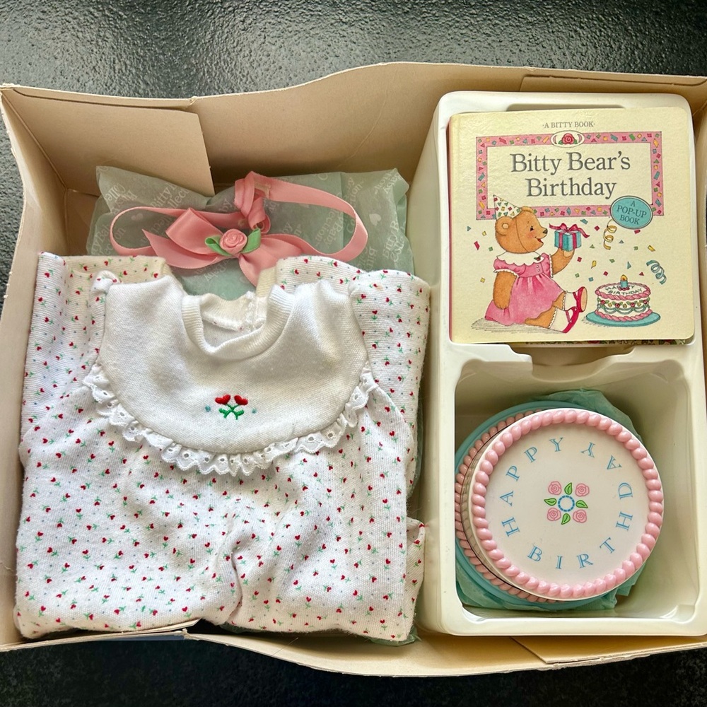 Bitty Baby Birthday Set part of American Girl